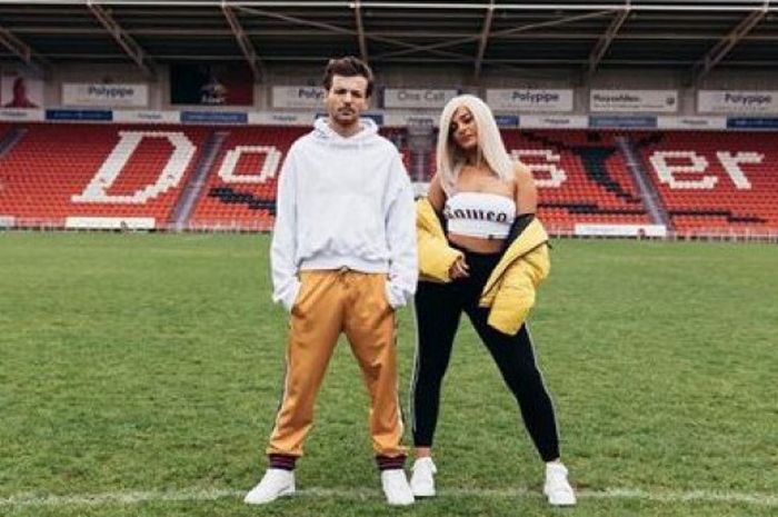 Louis Tomlinson dan Bebe Rexha.