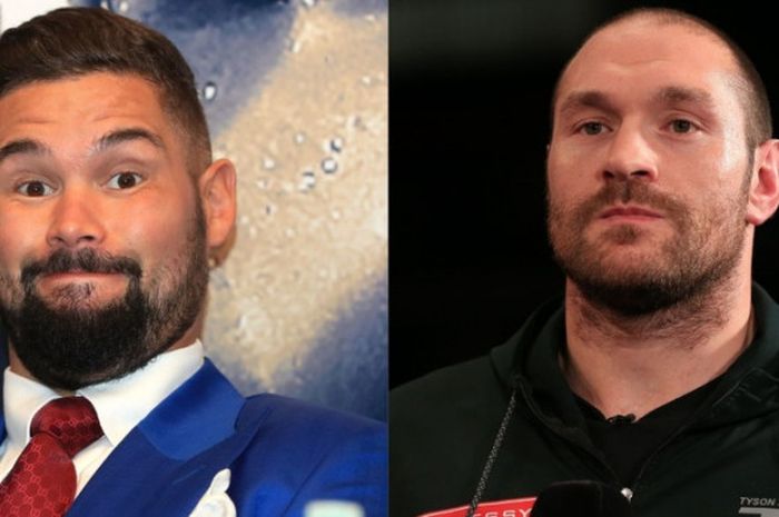 Tony Bellew dan Tyson Fury.