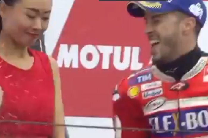 Kondisi podium MotoGp Jepang 