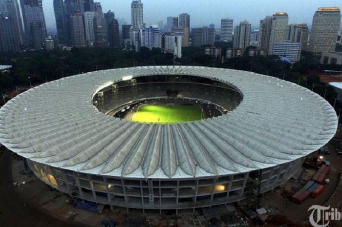 Stadion Utama Gelora Bung Karno di Jakarta.