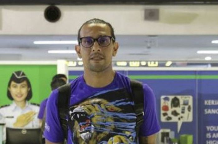 Gustavo Lopez bersama Arema FC