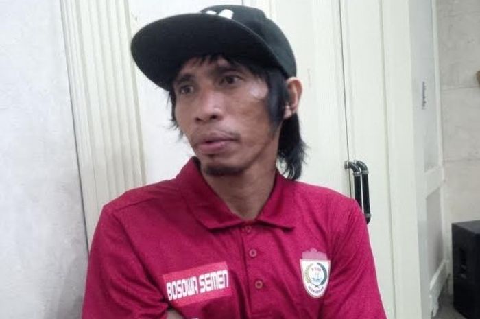 Gelandang PSM Makassar, Syamsul Bachri Chaeruddin memberikan keterangan jelang laga timnya kontra Pe