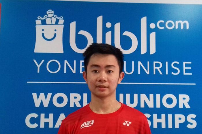 Alberto Alvin Yulianto, tunggal putra junior Indonesia di Kejuaraan Dunia Junior 2017