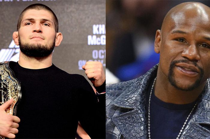 Khabib Nurmagomedov dan Floyd Mayweather Jr.