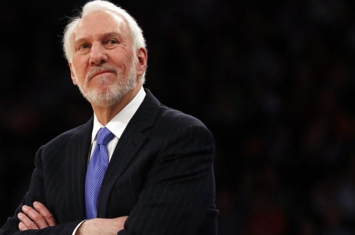 Pelatih kepala San Antonio Spurs, Gregg Popovich.