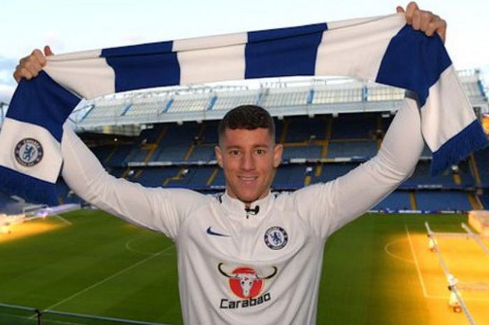 Gelandang anyar Chelsea, Ross Barkley.