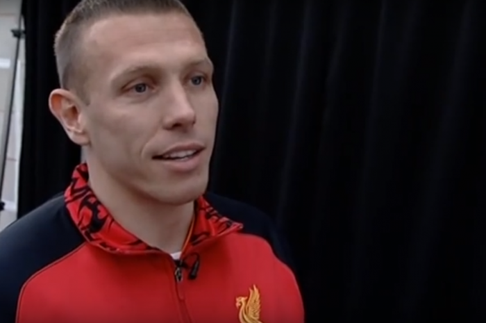 Craig Bellamy dalam salah satu acara yang ditayangkan saluran resmi  Liverpool FC di Youtube pada tahun 2012.