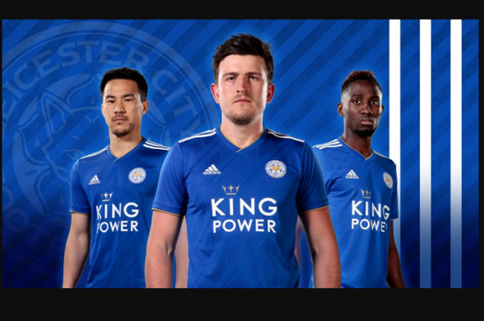 Jersey kandang baru Leicester City musim 2018/2019