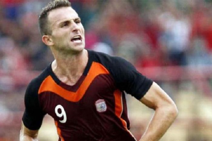 Ilija Spasojevic saat masih membela PSM Makassar.