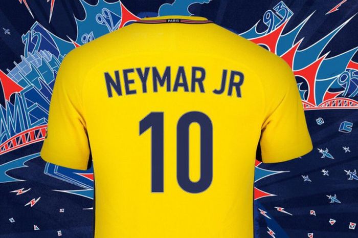 Jersey Neymar di PSG