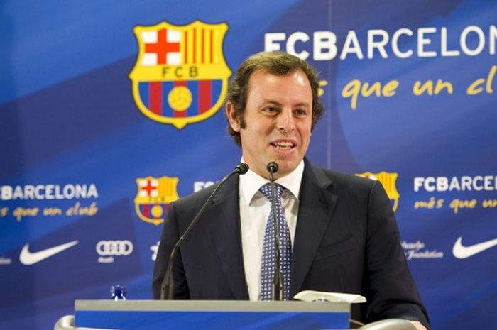 Sandro Rosell Mantan presiden Barcelona FC