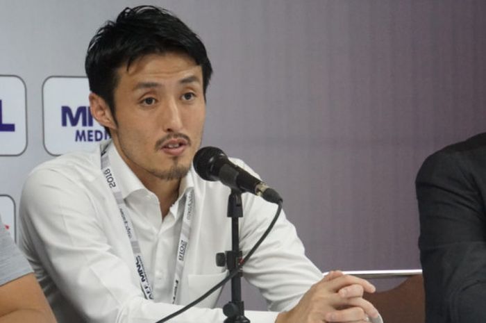 Pelatih timnas futsal Indonesia, Kensuke Talahashi.