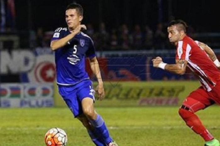 Baihakki saat membela JDT