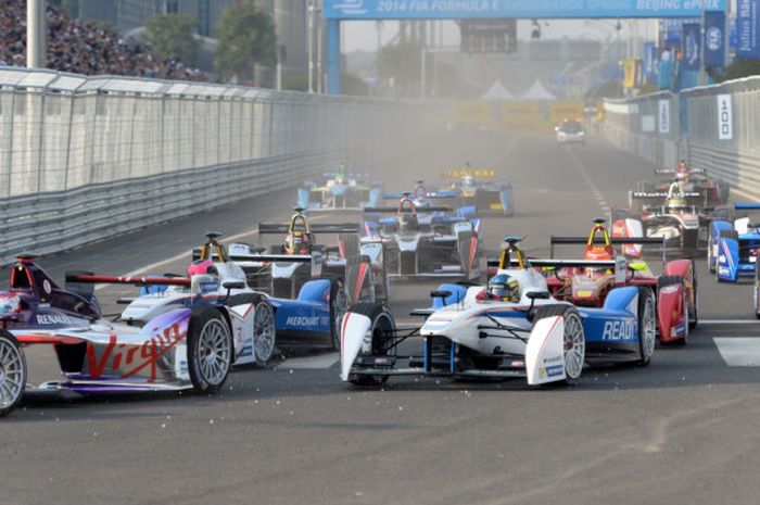 Balapan pertama Formula E di Beijing