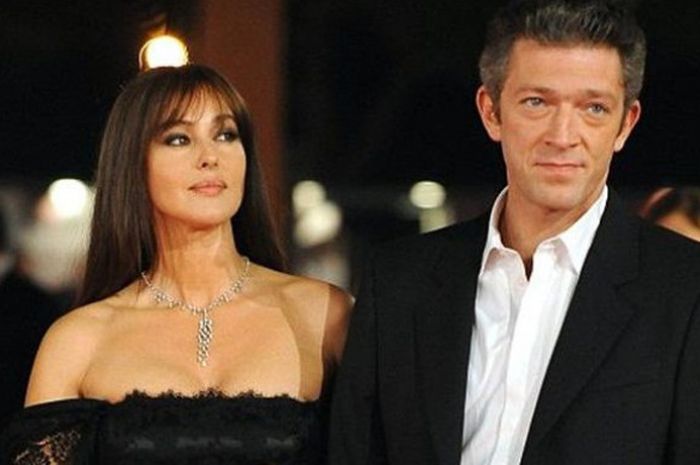 Monica Belluci dan aktor Vincent Cassel