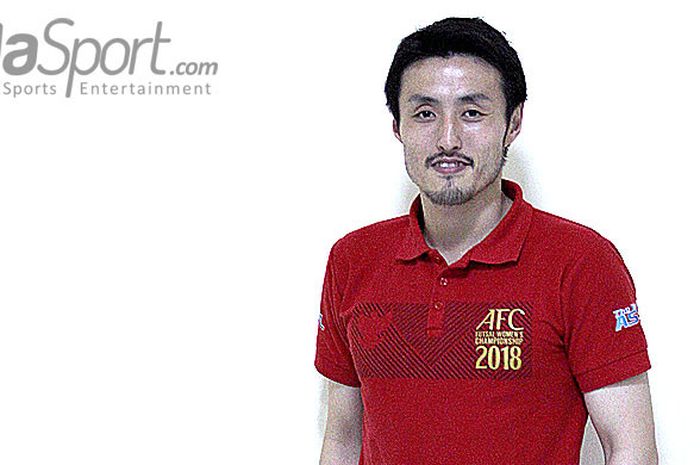 Pelatih timnas futsal Indonesia, Kensuke Takahashi.