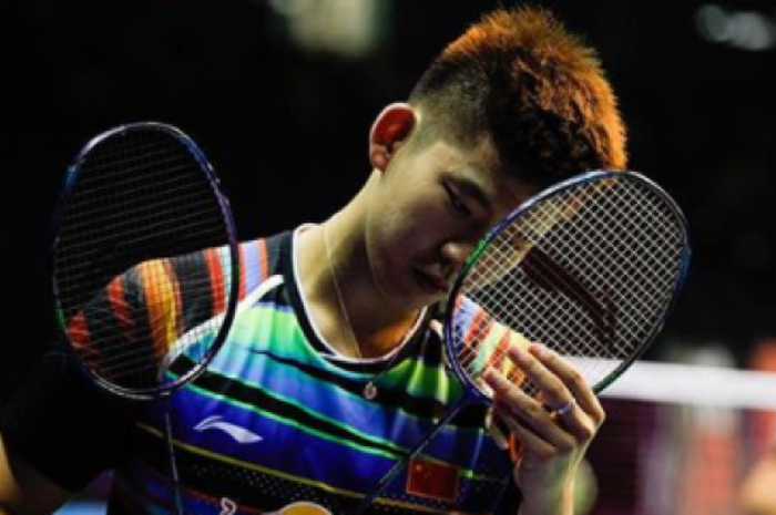 Pebulu tangkis China, Liu Yuchen.