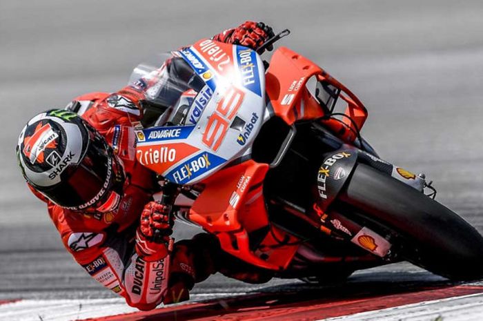 Jorge Lorenzo, bagus pada sisi tertentu tapi masih keteteran di sisi yang lain.