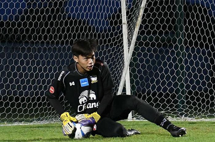 Suthipong Pisansub, kiper Timnas U-19 Thailand