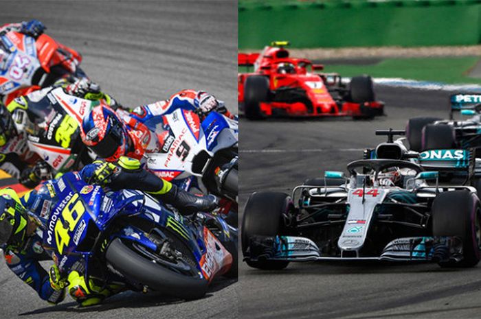 MotoGP dan Formula 1.