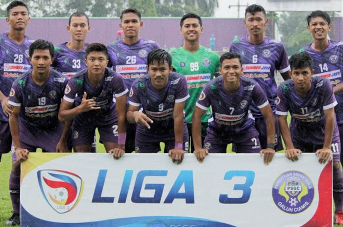 Para pemain PSGC Ciamis.