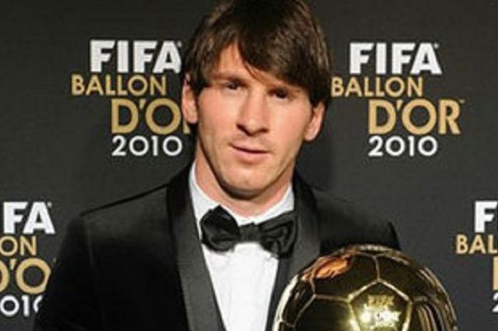 messi ballon d'or 2010