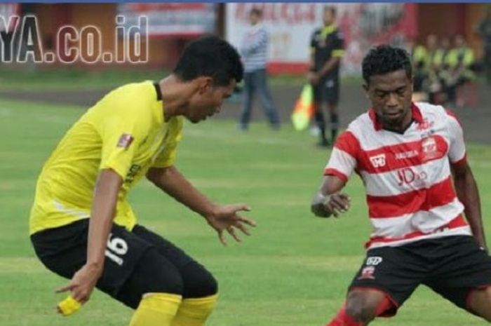 Elthon Maran saat masih berseragam Madura United