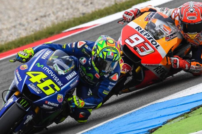 Valentino Rossi (#46) memberikan komentarnya tentang ucapan Marc Marquez (#93) di MotoGP Malaysia 2018.