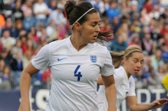 Fara Williams saat membela timnas putri Inggris