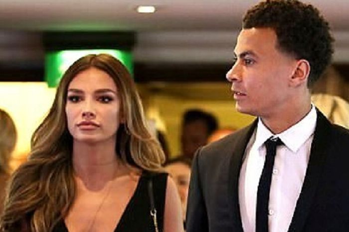 Dele Alli (kanan) dan Ruby Mae