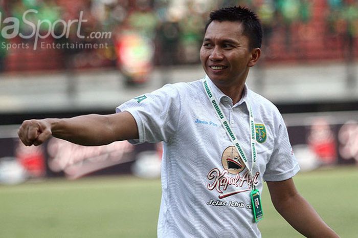 Presiden Persebaya, Azrul Ananda usai laga timnya di penyisihan grup Piala Presiden di Gelora Bung Tomo beberapa waktu lalu.