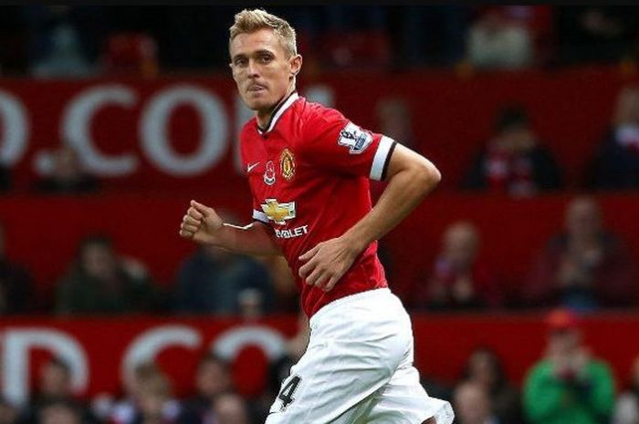 Darren Fletcher kala masih aktif bermain untuk Manchester United