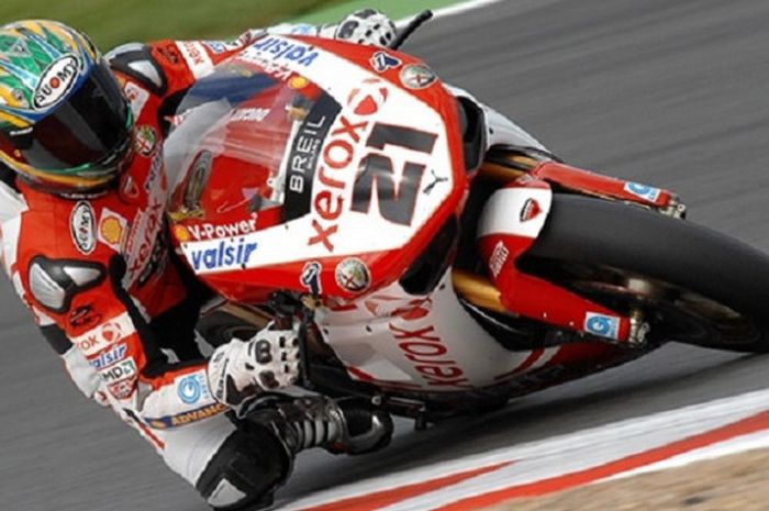 Juara tiga kali World Superbike, Troy Bayliss.