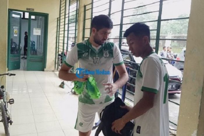 Pemain asing baru merapat ke PSMS Medan, Gulom Urunov .