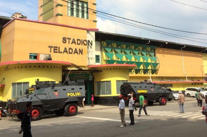 Stadion Teladan di Kota Medan yang menjadi markas klub Liga 2, PSMS Medan. 