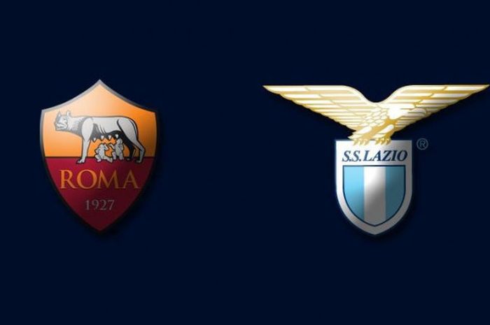 Ilustrasi AS Roma Vs Lazio