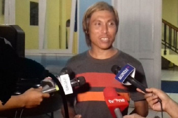 Pemain baru Persija Jakarta, Asri Akbar. 