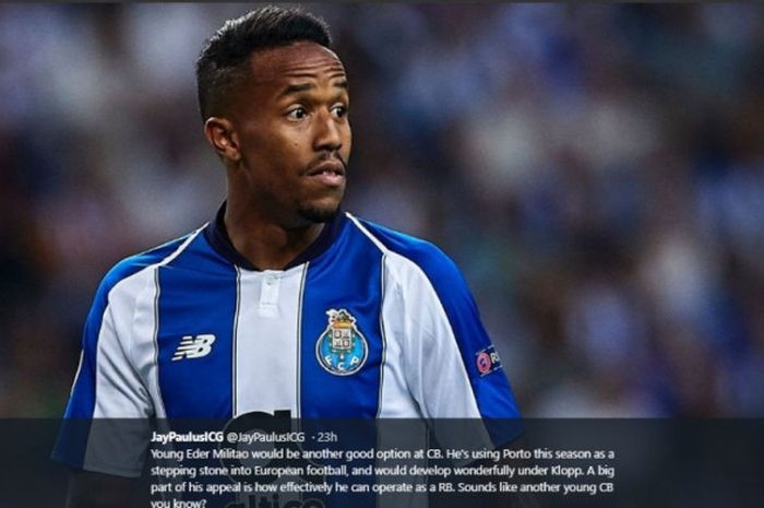 Eder Militao, Bek FC Porto asal Brasil yang diincar oleh Real Madrid