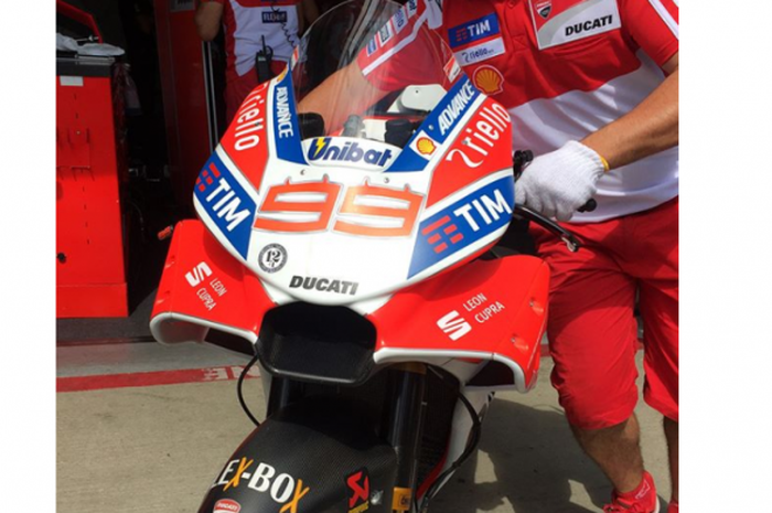 penampakan Winglet di Ducati Desmosedici 