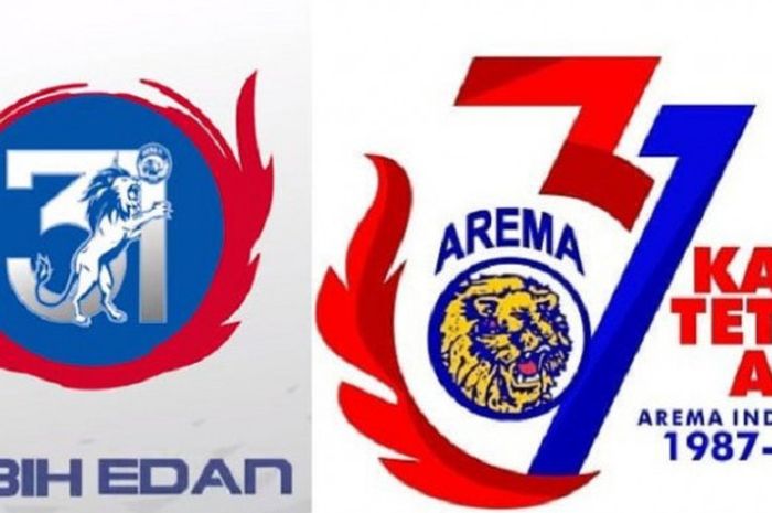  Logo ulang tahun ke-31 Arema FC dan Arema Indonesia 