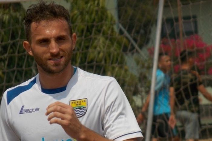 Mantan pemain Persib Bandung asal Montenegro, Ilija Spasojevic.