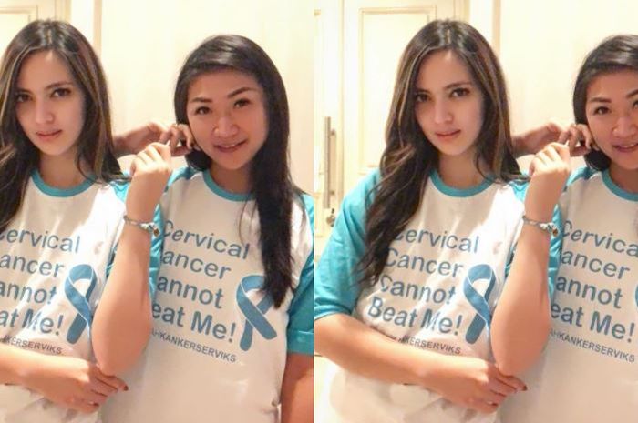 Nia Ramadhani dan Theresa Wienathan | Instagram/ramadhaniabakrie