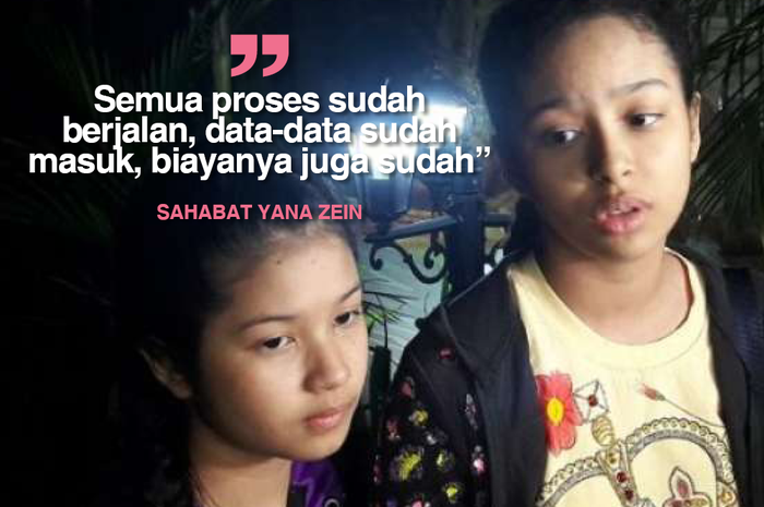 Aurelia Callista dan Alika Pandora Salvine anak Yana Zein sudah bisa melanjutkan sekolah