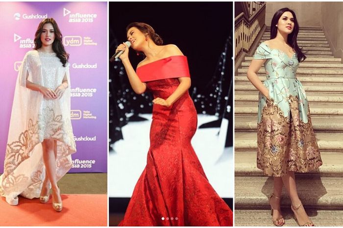 Cantik sekaligus anggun memesona, gaya dress atau gaun Raisa ini banyak jadi favorit di instagram.