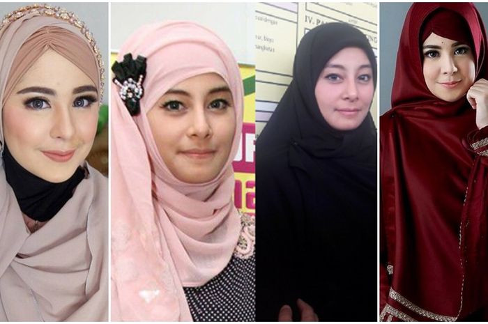 Cantiknya wajah Putri Aisyah Aminah dan Risty Tagor yang sepintas mirip wajah keduanya.