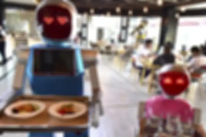 Robot akan menggantikan karyawan di restoran fast food