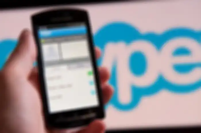 Skype di hape android jadul
