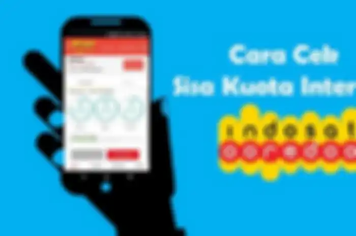Cara cek sisa kuota internet Indosat