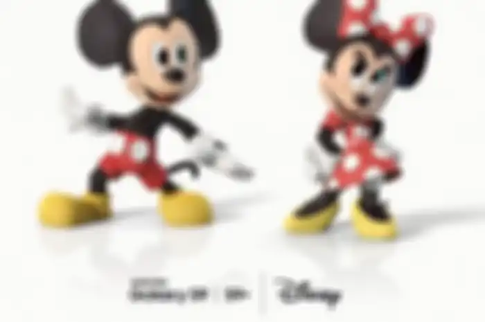 AR Emoji Mickey dan Minnie Mouse