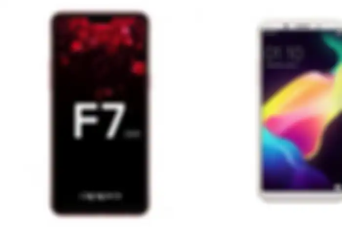 Oppo F7 vs Oppo F5